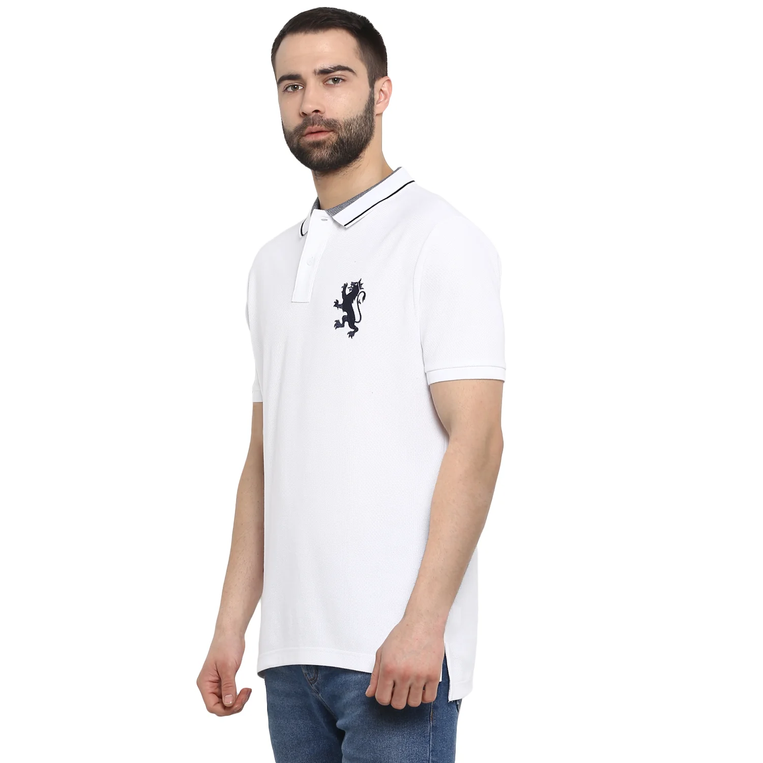 Men White T-Shirt - Image 4
