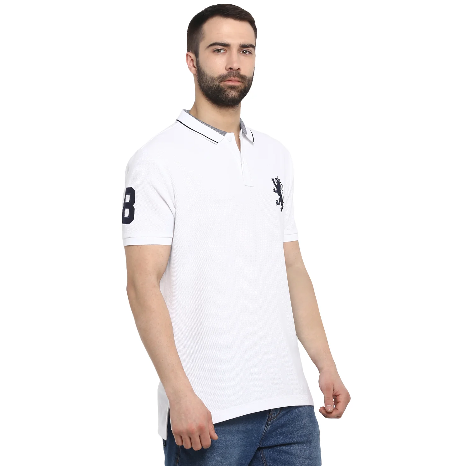 Men White T-Shirt - Image 5