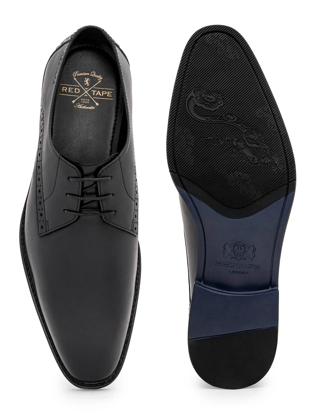 Men’s Black Formal Derby Shoes | Modern Classics - Image 5