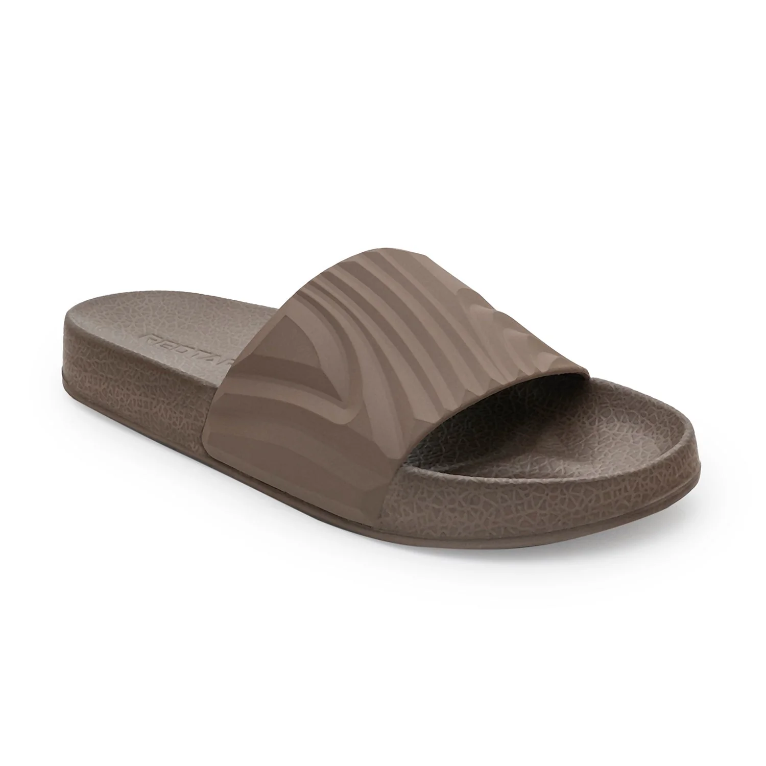 Men's Brown TPVR Sliders for Everyday Comfort