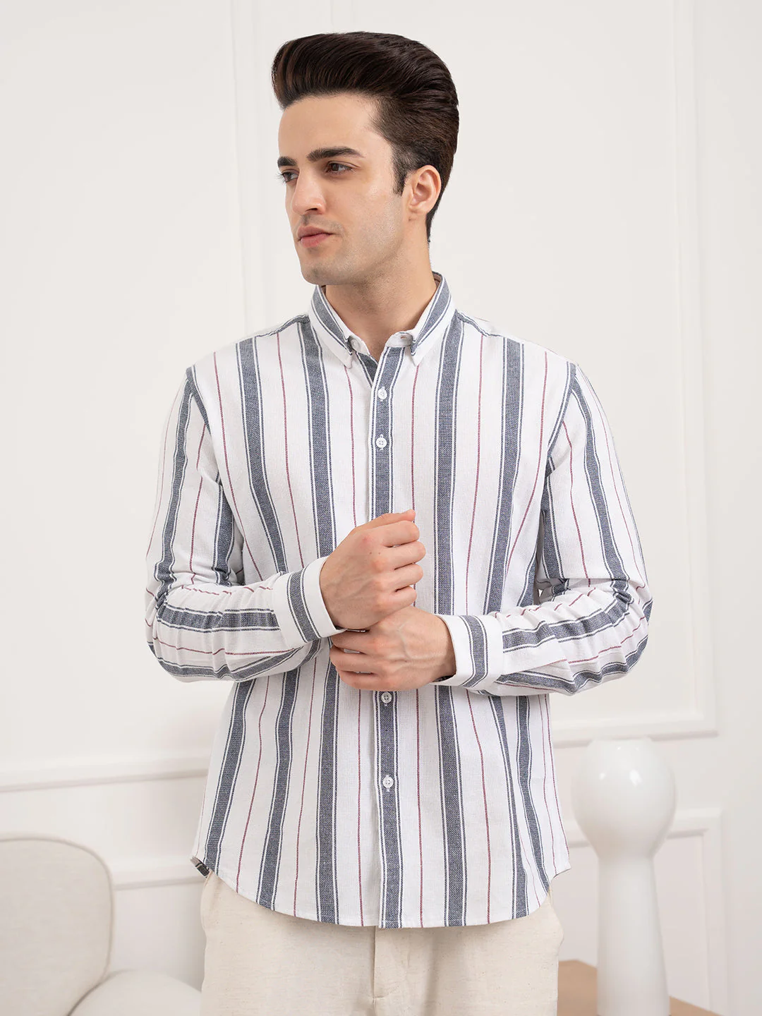 Men’s Cotton Shirt for Refined Casual Style - Image 7