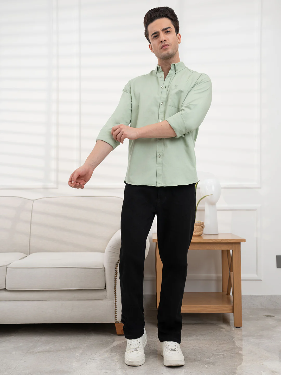 Men’s Cotton Shirt for Effortless Casual Style