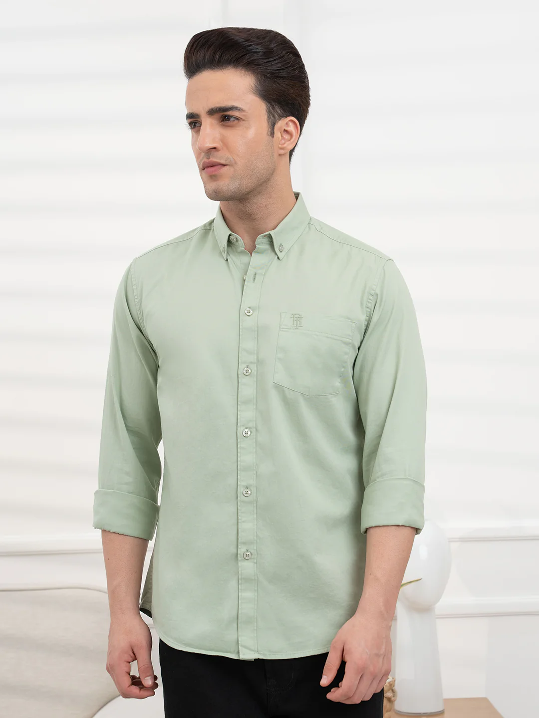 Men’s Cotton Shirt for Effortless Casual Style - Image 3