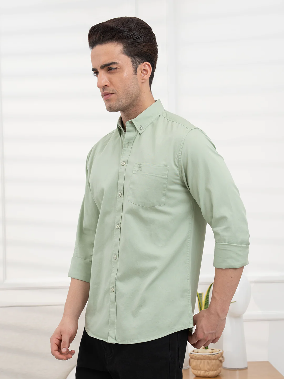 Men’s Cotton Shirt for Effortless Casual Style - Image 4