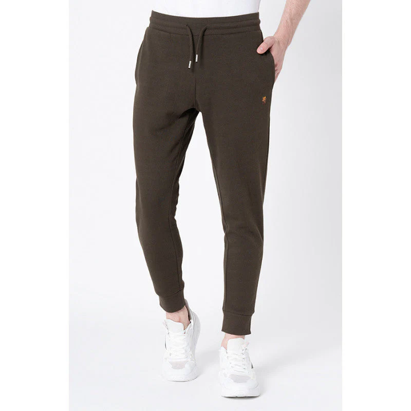 Men's Dark Olive Solid Jogger