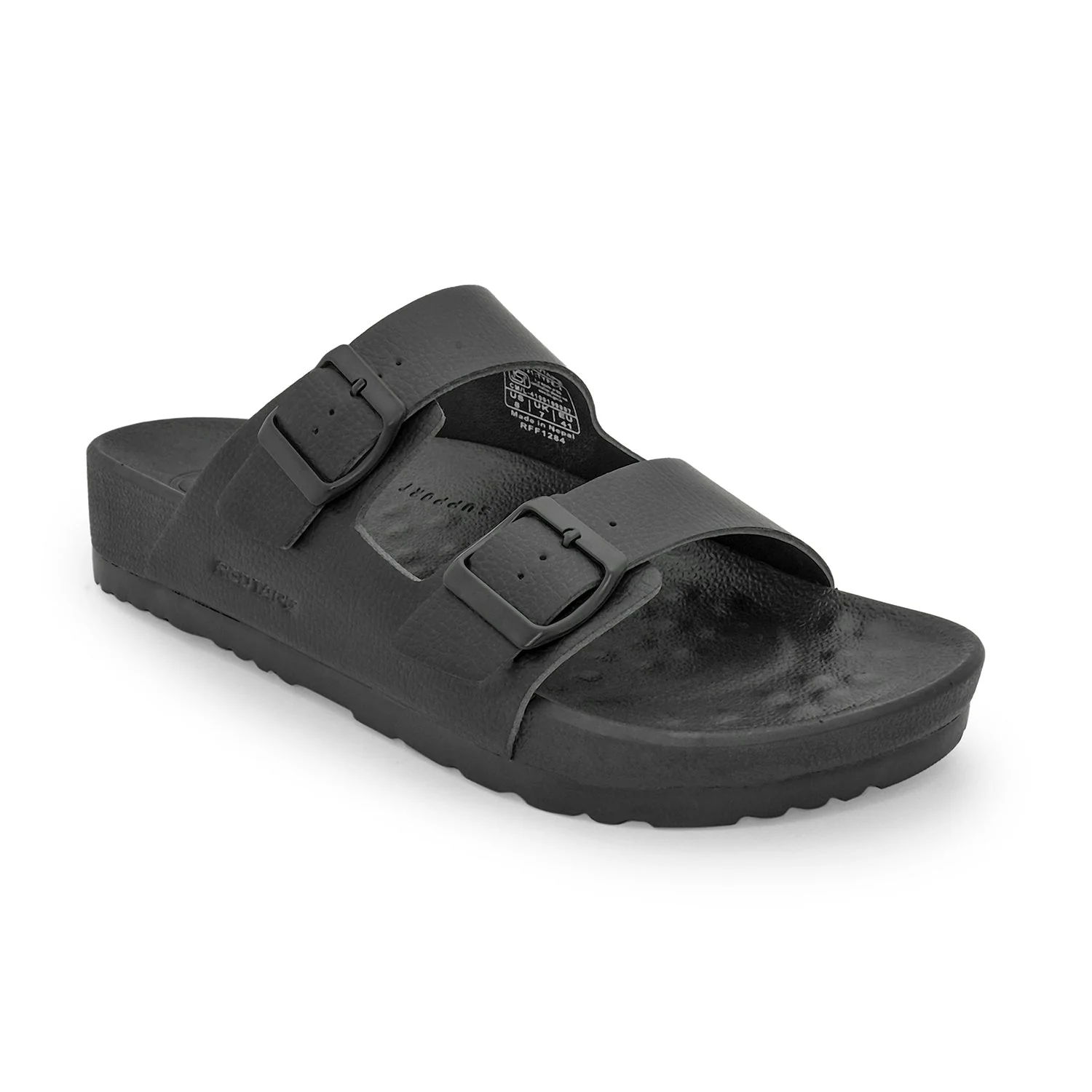 Men's Double Strap Buckle Sliders for Everyday Comfort