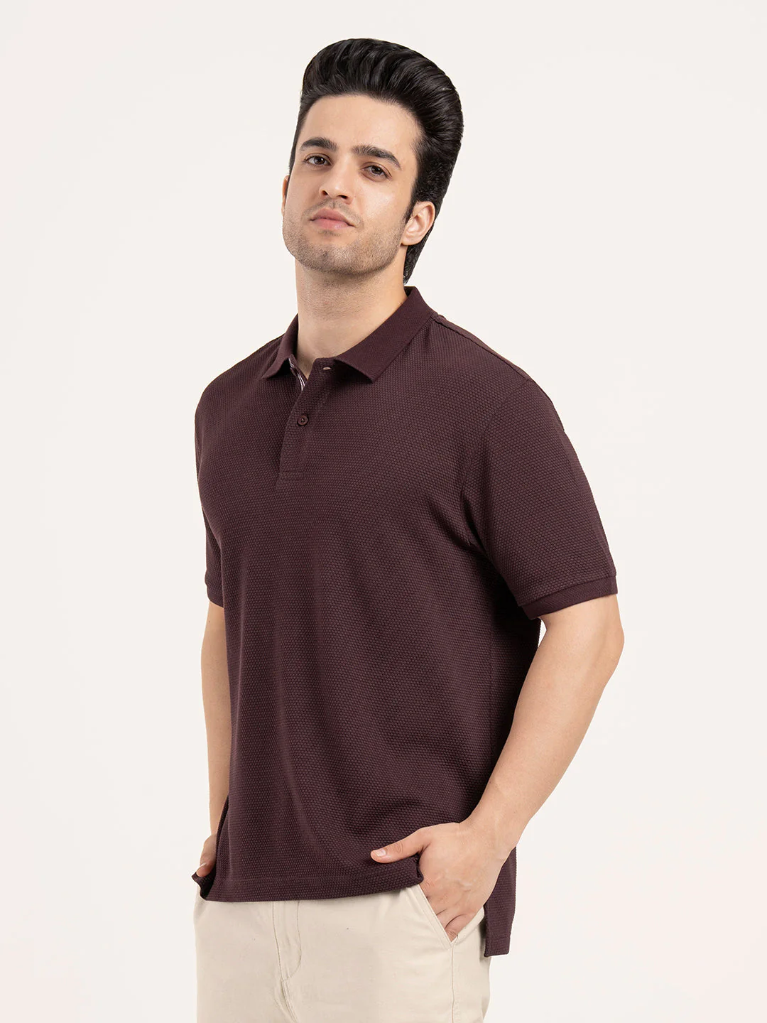 Men’s Football Structure Polo T-Shirt - Image 4