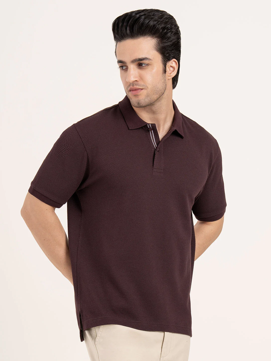 Men’s Football Structure Polo T-Shirt - Image 8