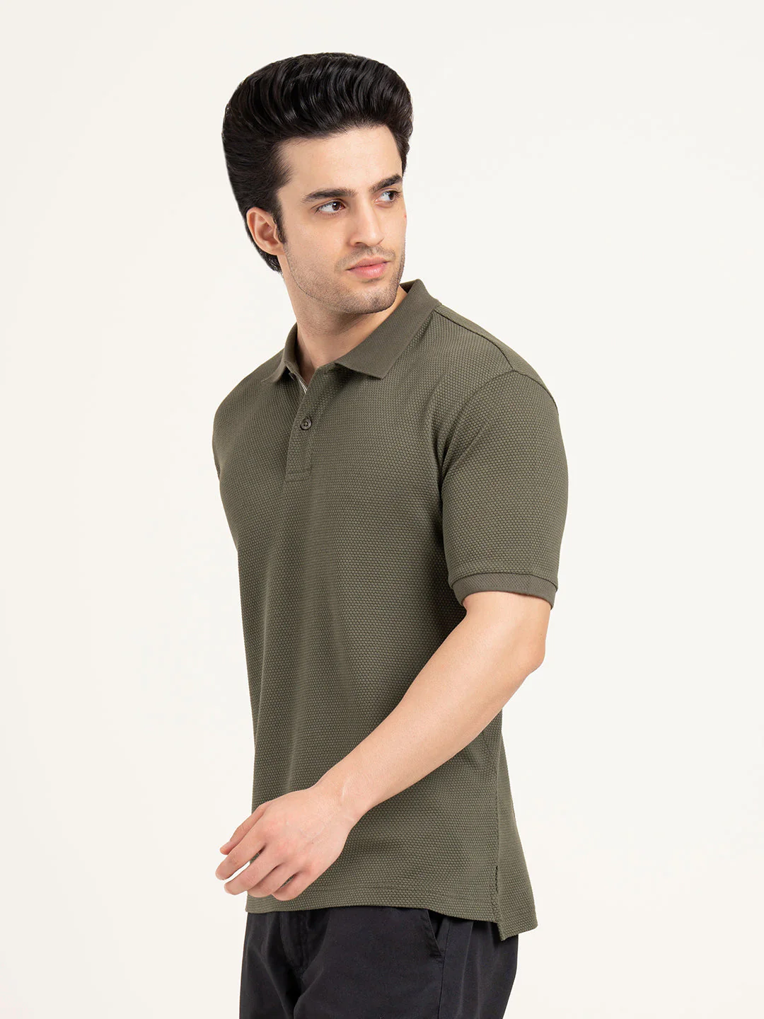 Men’s Football Structure Polo T-Shirt - Image 4