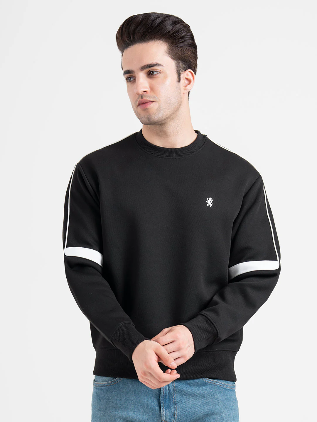 Men's Graphic Print Sweatshirt For Everyday Wear - Image 2