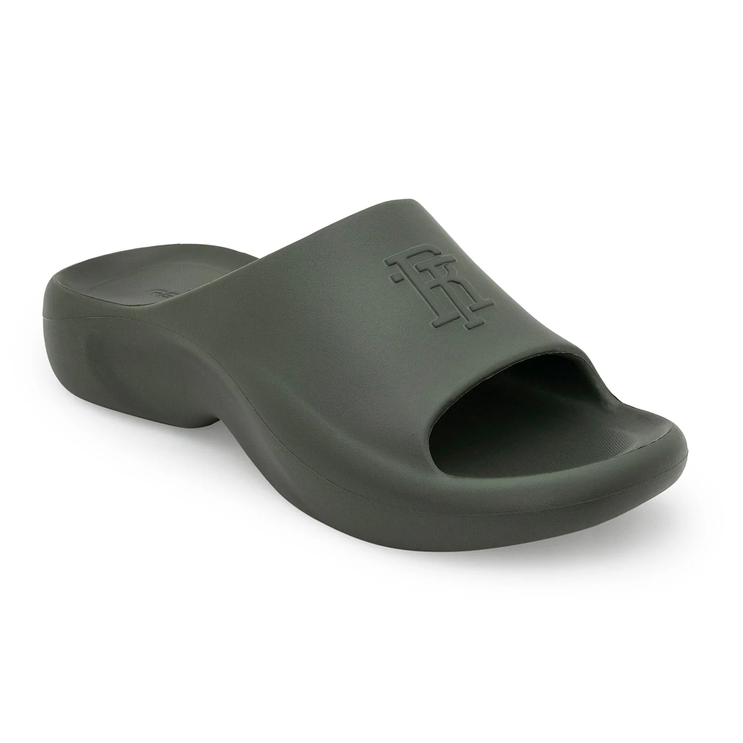 Men's Olive Sliders for Relaxed Everyday Comfort