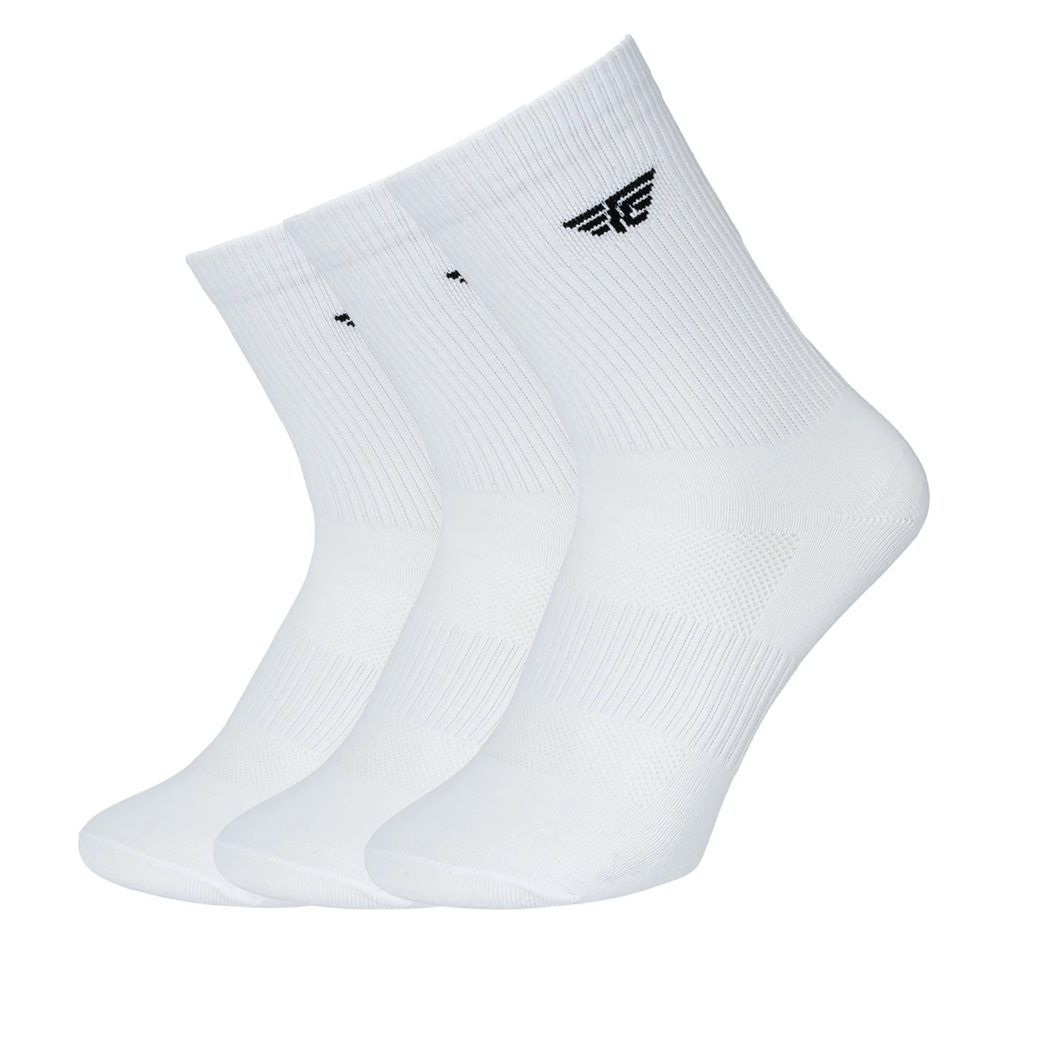 Solid Full Length Sports Socks for Men pack of 3 Pairs