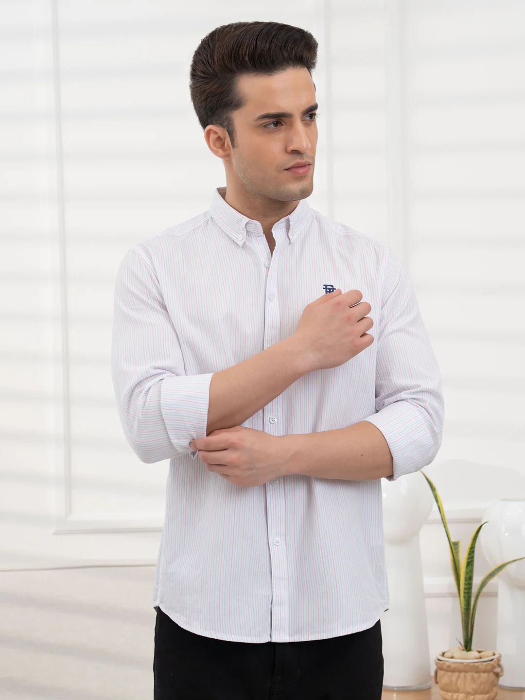 Men’s Premium Cotton Shirt for Stylish Everyday Refined Look - Image 3