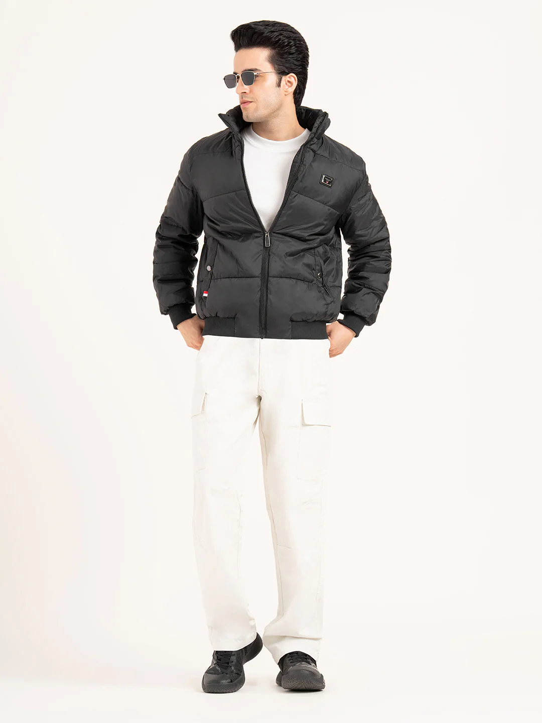 Men's Puffer Jacket for Lightweight Everyday Winter Warmth