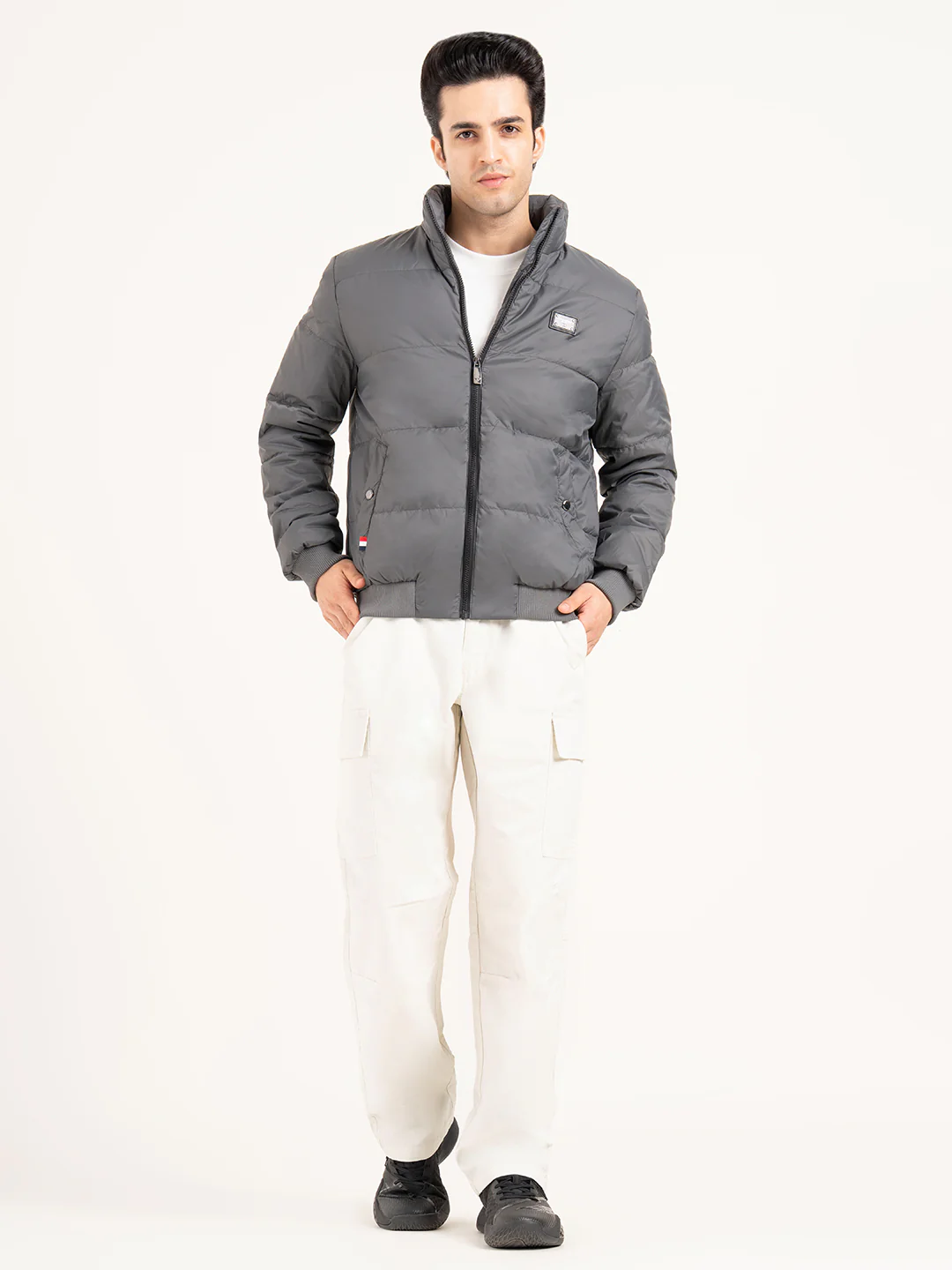 Men's Puffer Jacket for Lightweight Everyday Winter Warmth