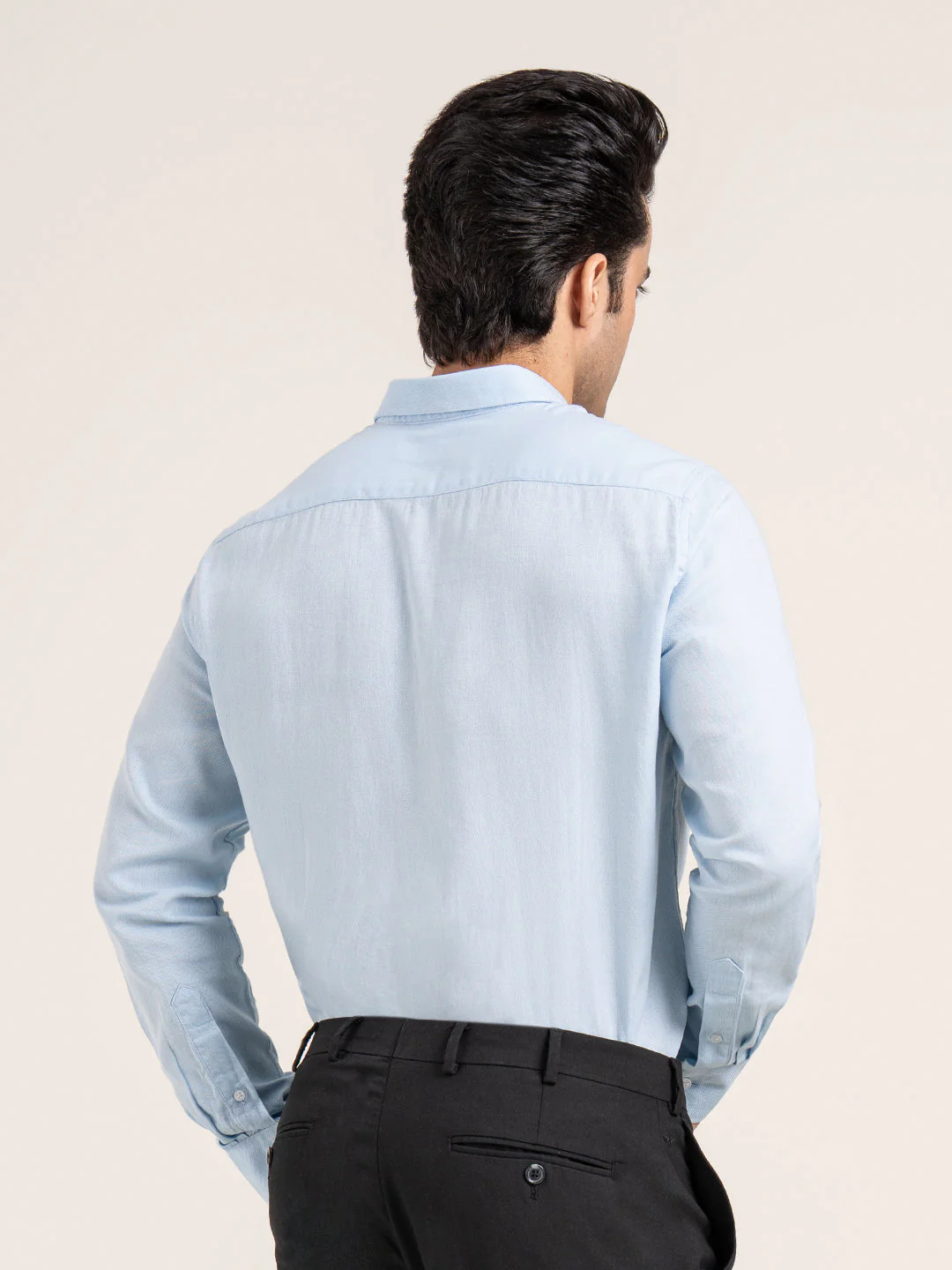 Men’s Solid Cotton Shirt for Everyday Casual Comfort - Image 5