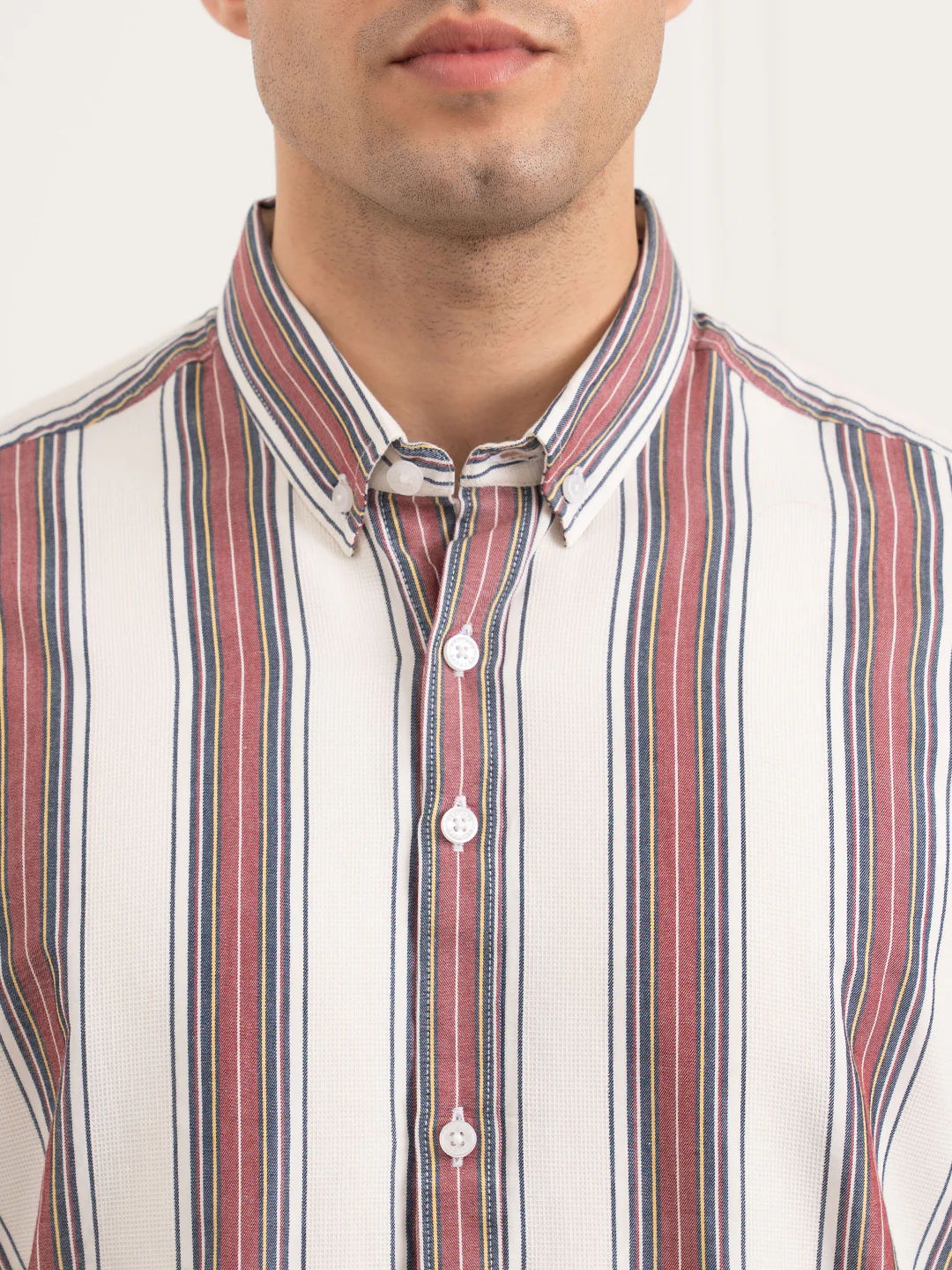 Men’s Striped Cotton Shirt for Effortless Everyday Style - Image 6