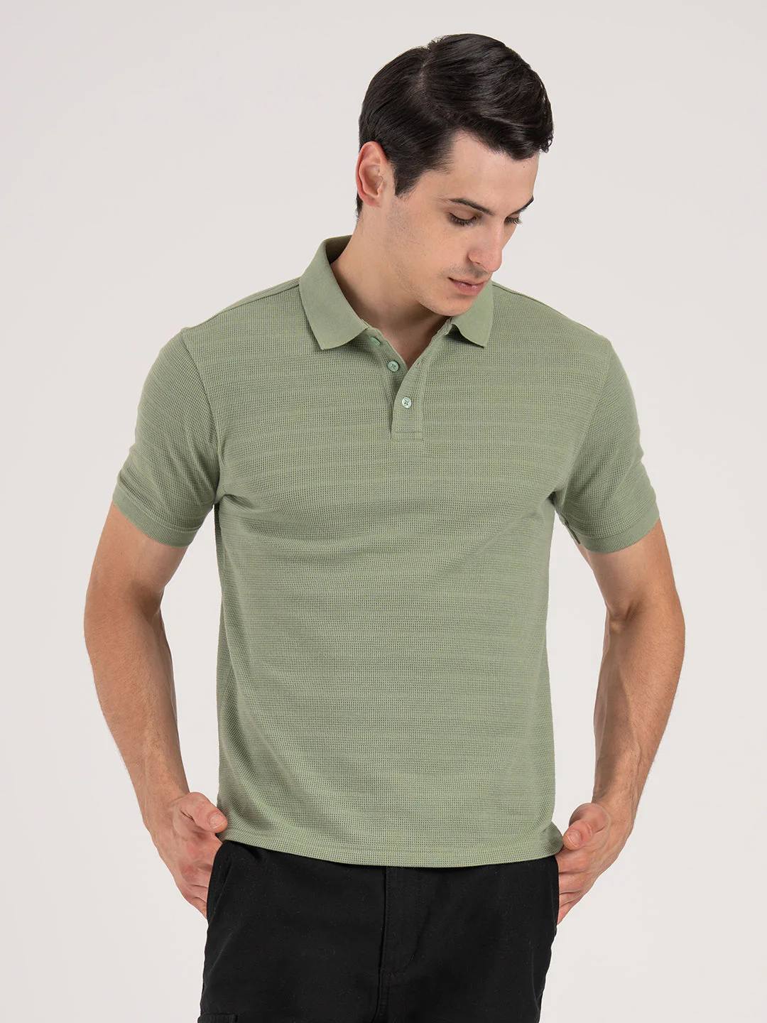 Men's Structured Polo T-Shirt