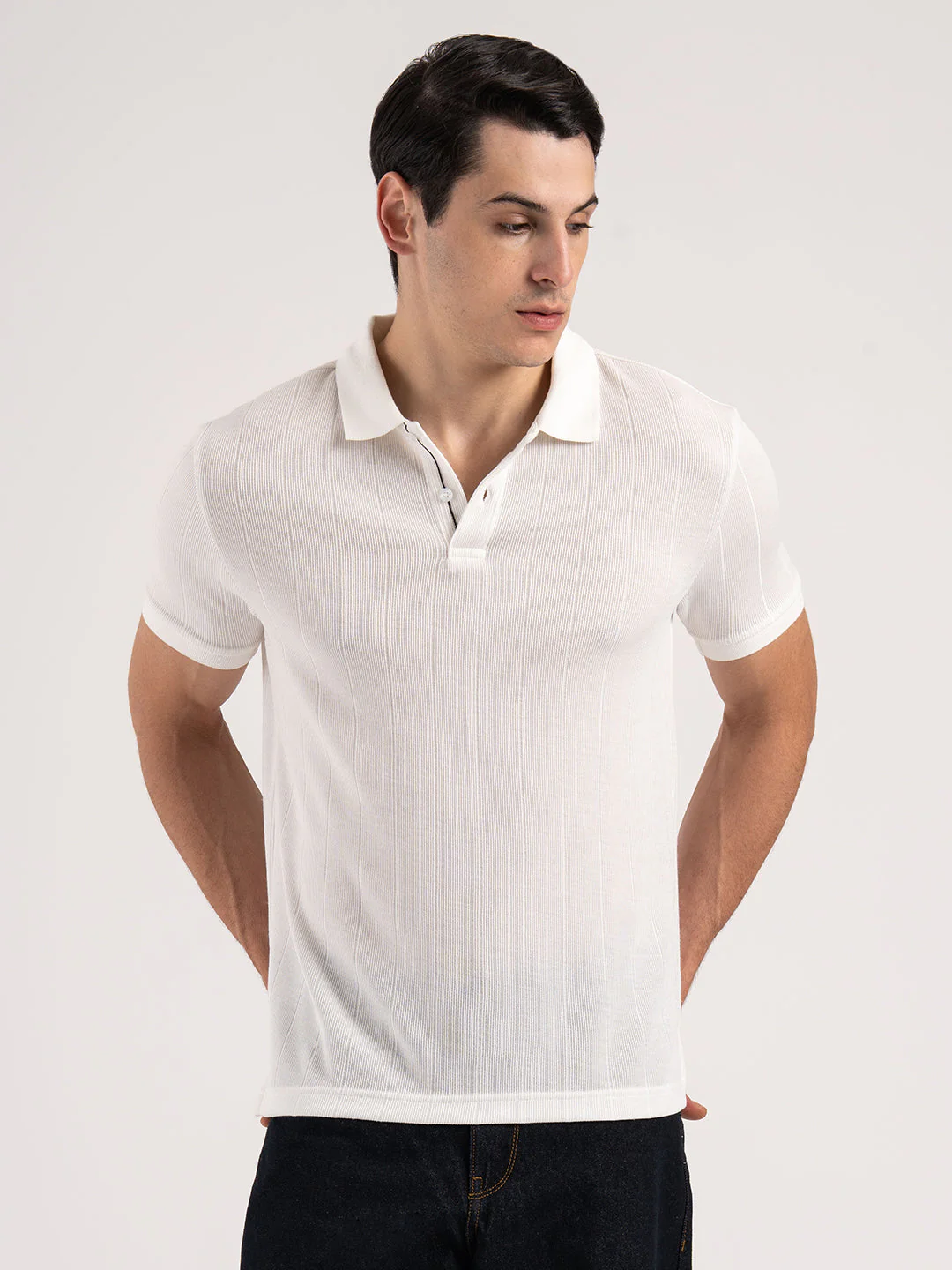 Men's Structured Polo T-Shirt
