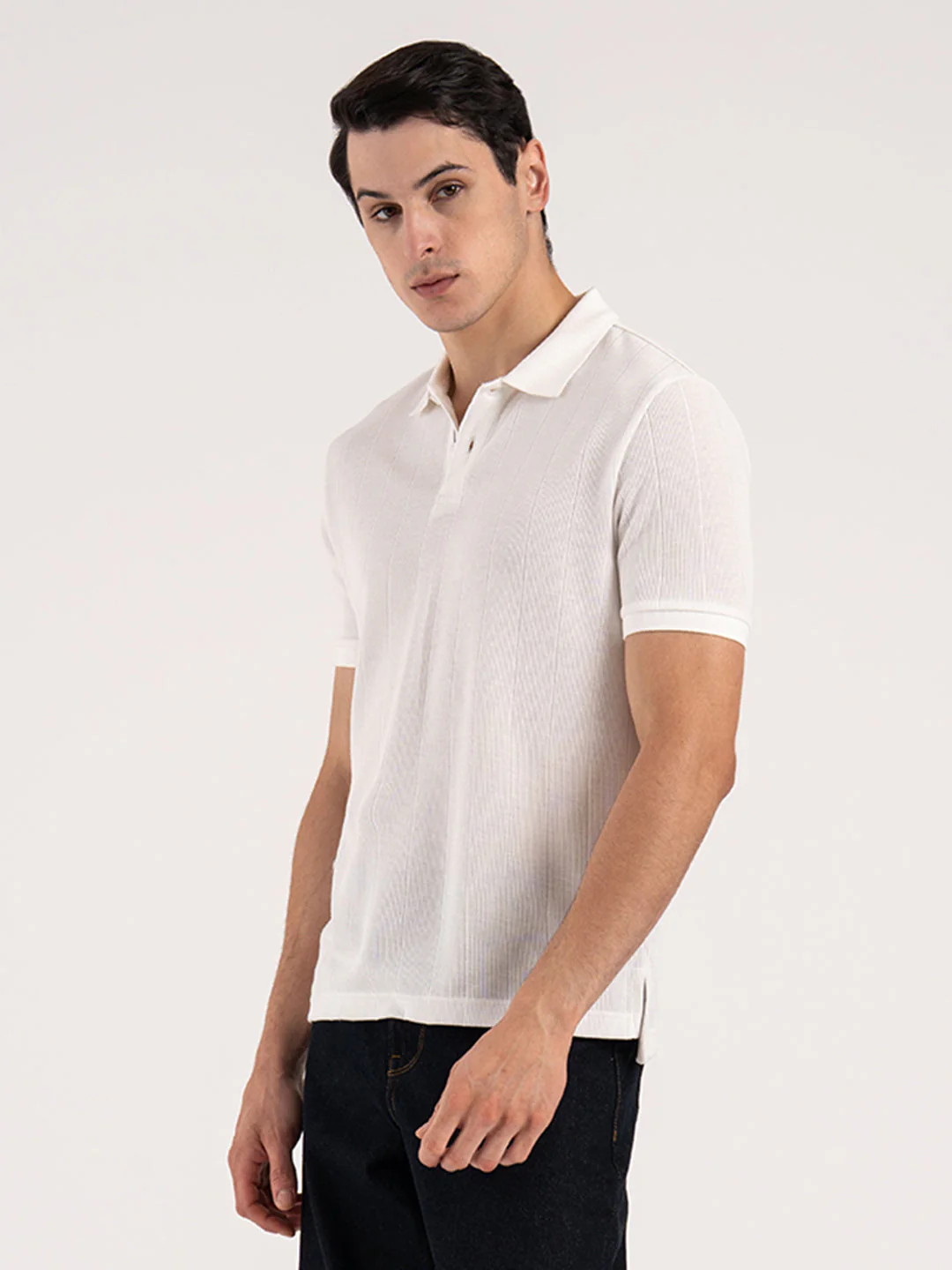 Men's Structured Polo T-Shirt - Image 4