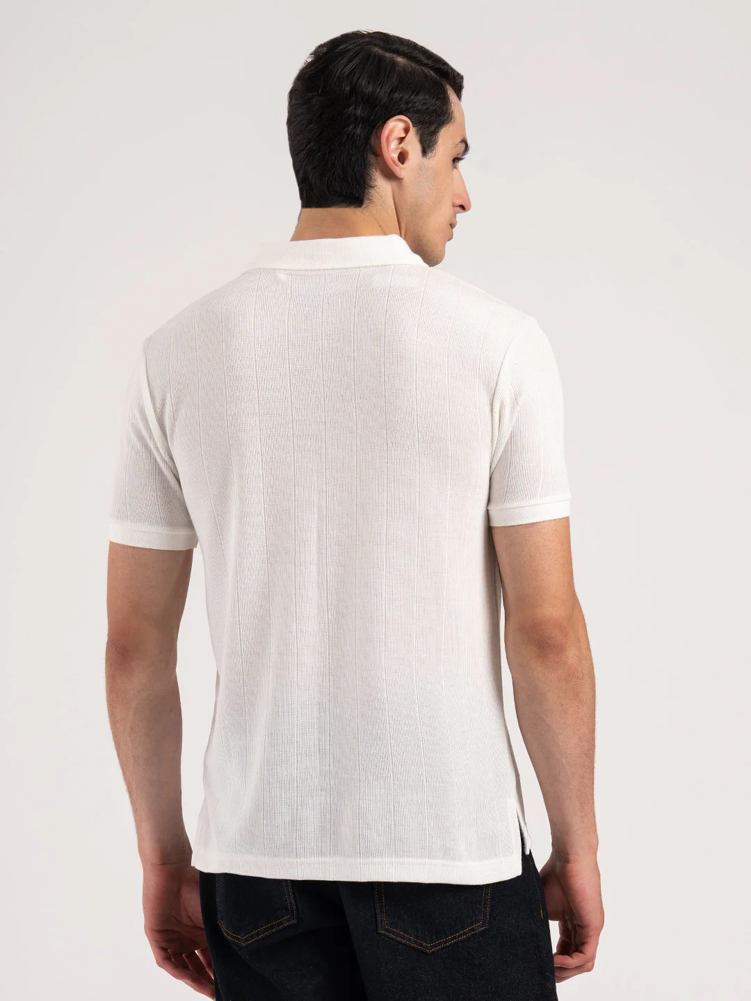 Men's Structured Polo T-Shirt - Image 5
