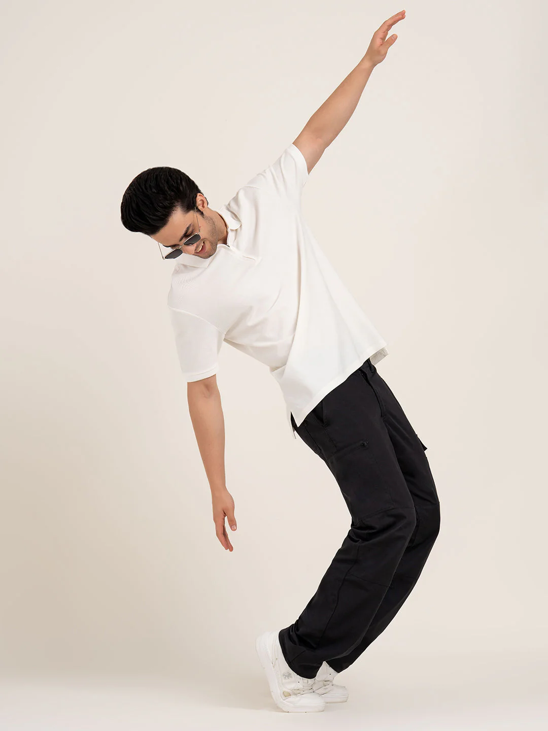 Men’s Structured Cotton Polo T-Shirt - Image 7