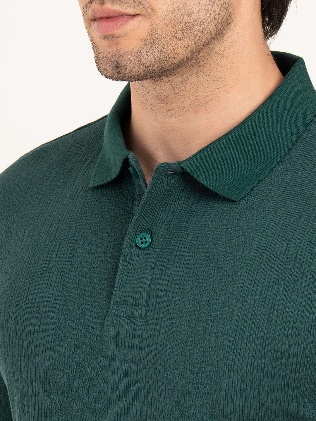 Men’s Structured Polo T-Shirt - Image 6