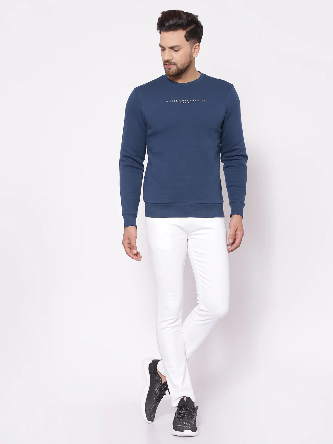 Men's Teal Sweatshirt - Image 4
