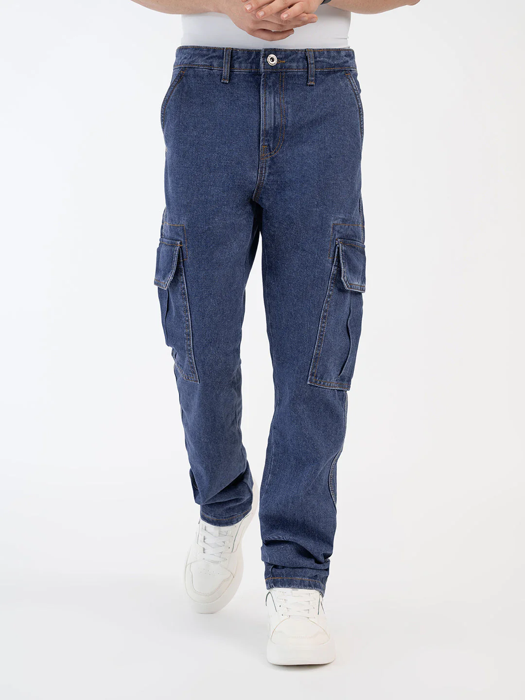 Red Tape Mid Blue Jeans for Men