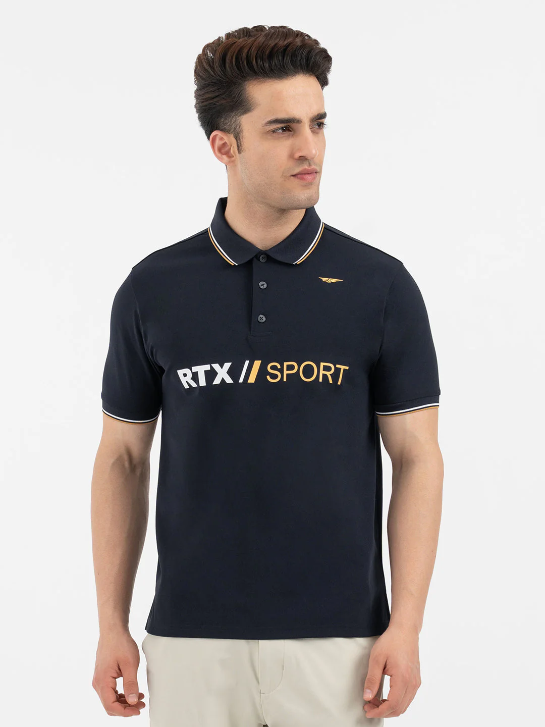 Navy Polo T-Shirt for Men