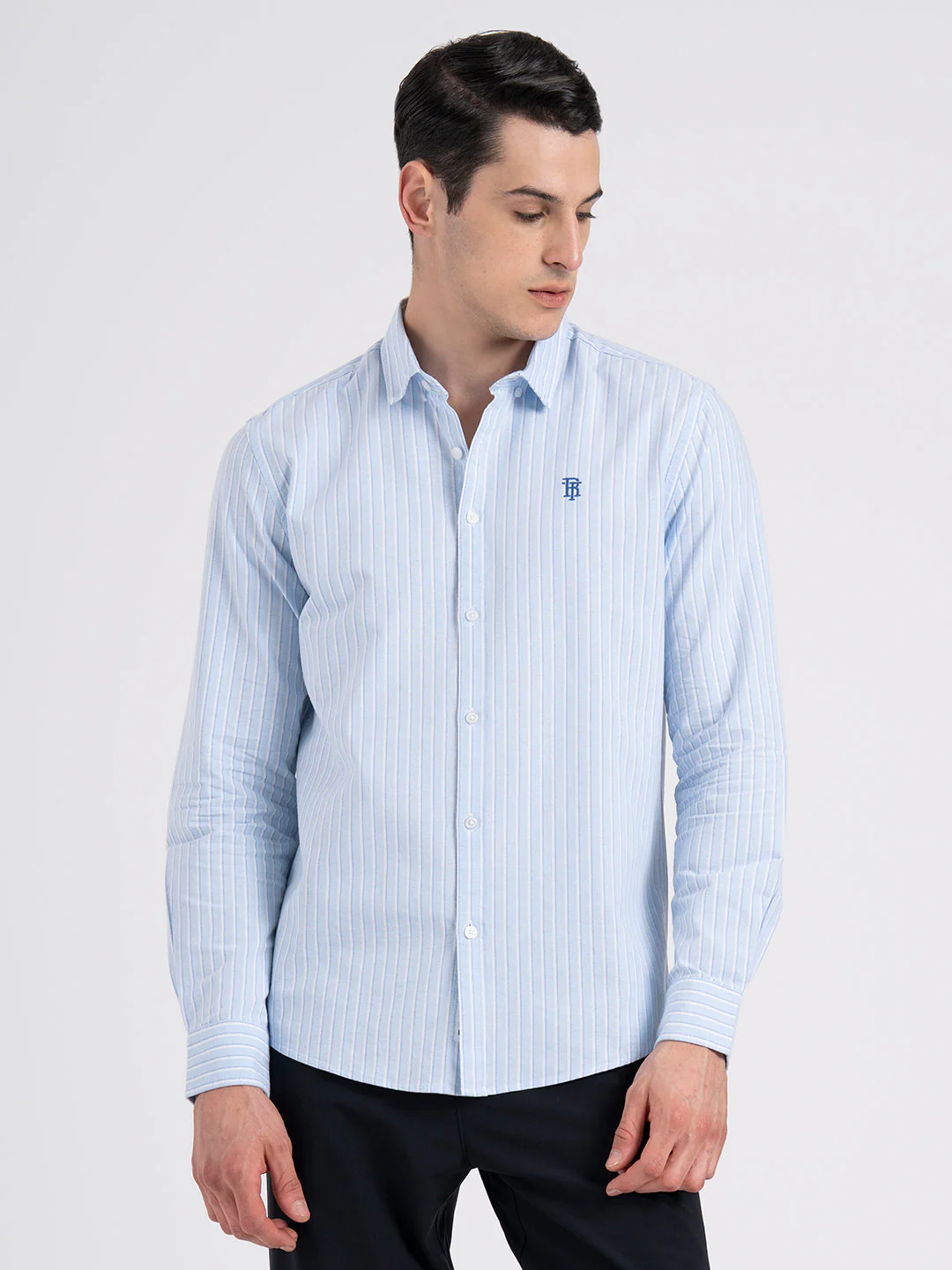Oxford Striped Shirt for Men