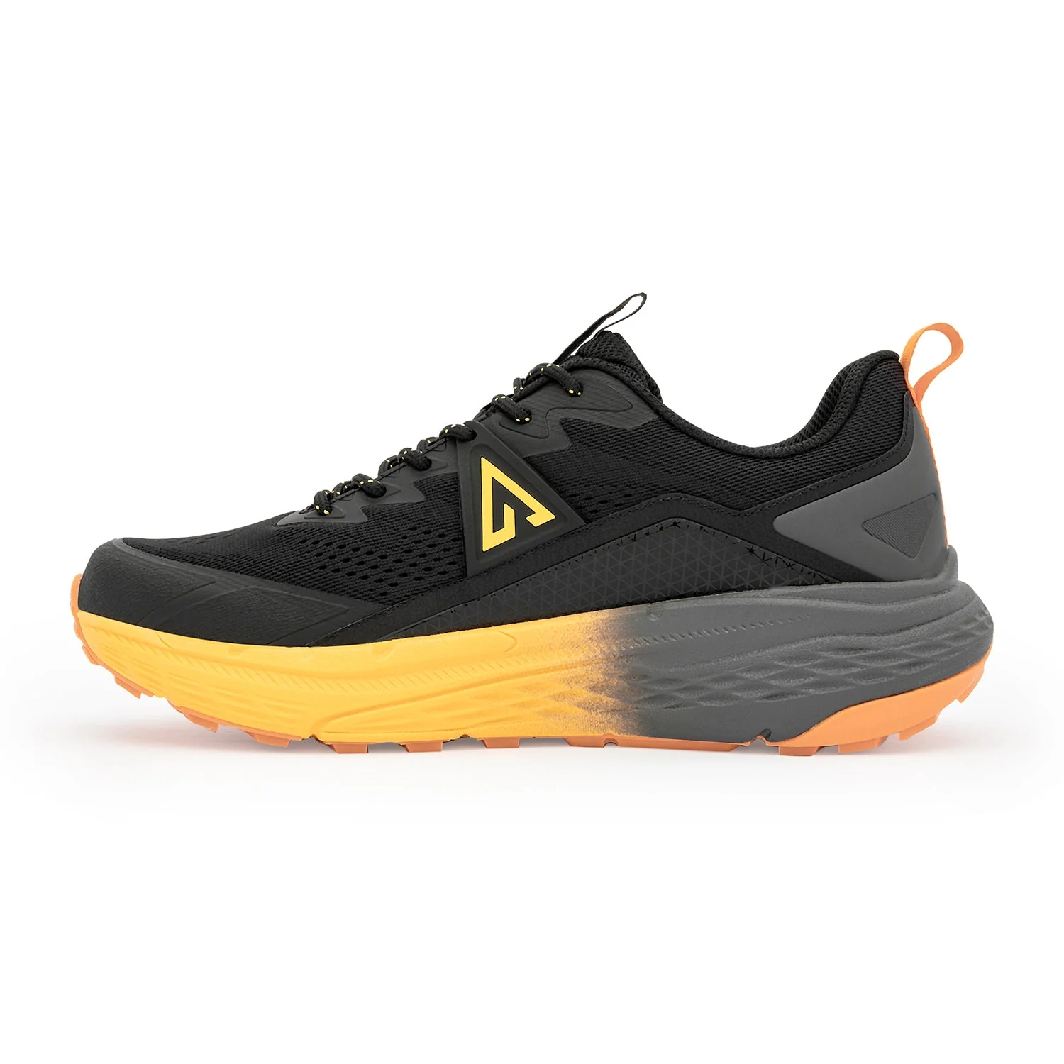Ozark Black & Yellow Trail Running Shoes for Men | Low-Cut Outdoor - Image 3