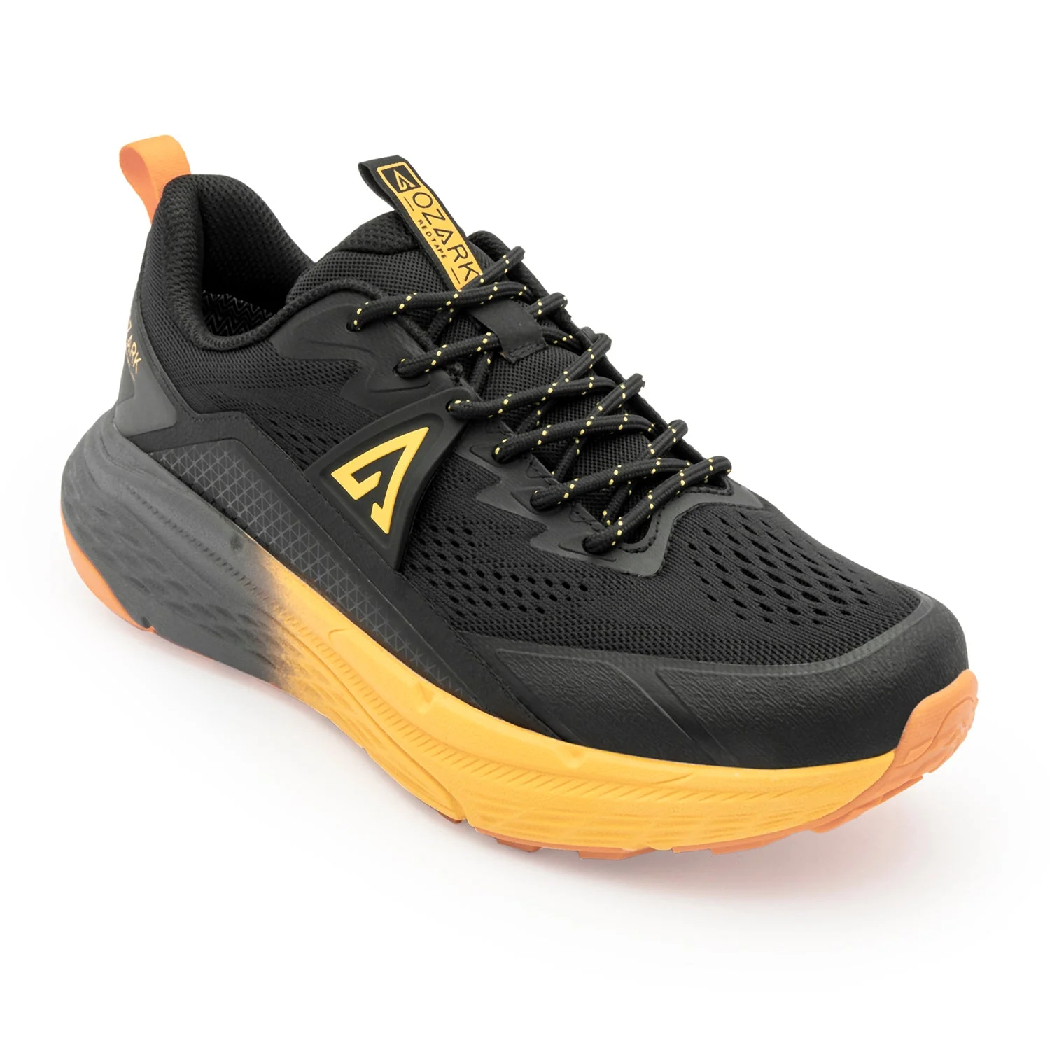 Ozark Black & Yellow Trail Running Shoes for Men | Low-Cut Outdoor - Image 7