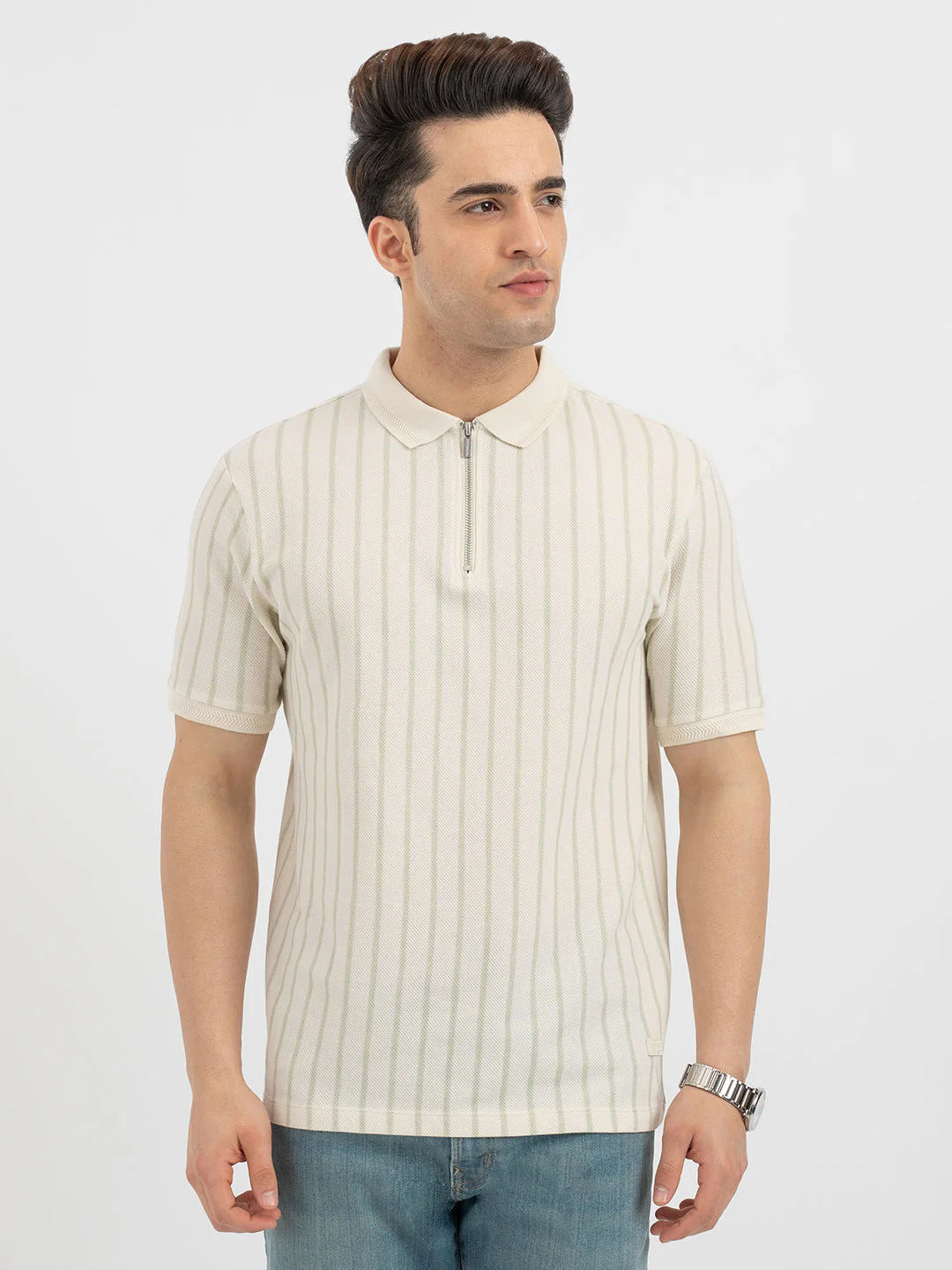 Polo T Shirts for Men in Beige
