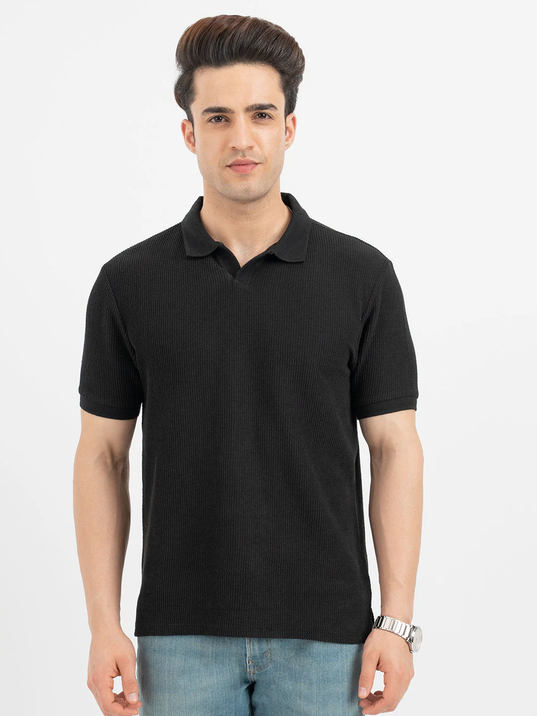 Polo T Shirts for Men in Black