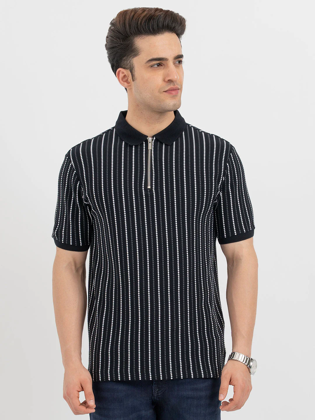 Polo T Shirts for Men in Black