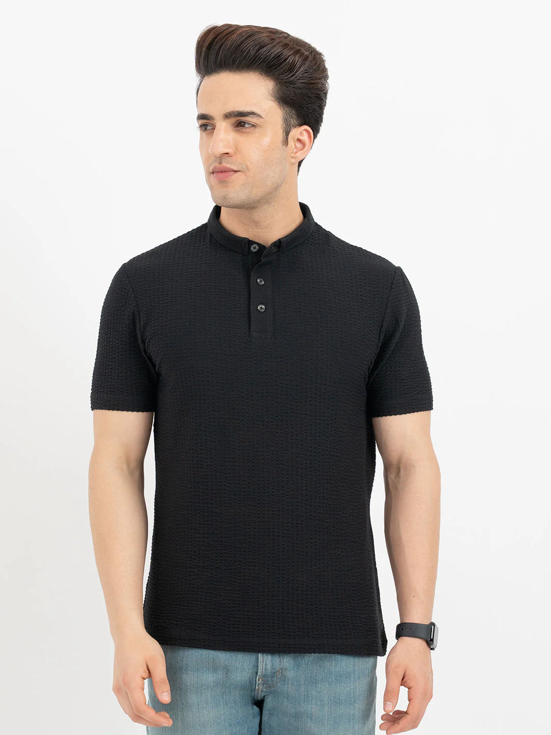 Polo T Shirts for Men in Black