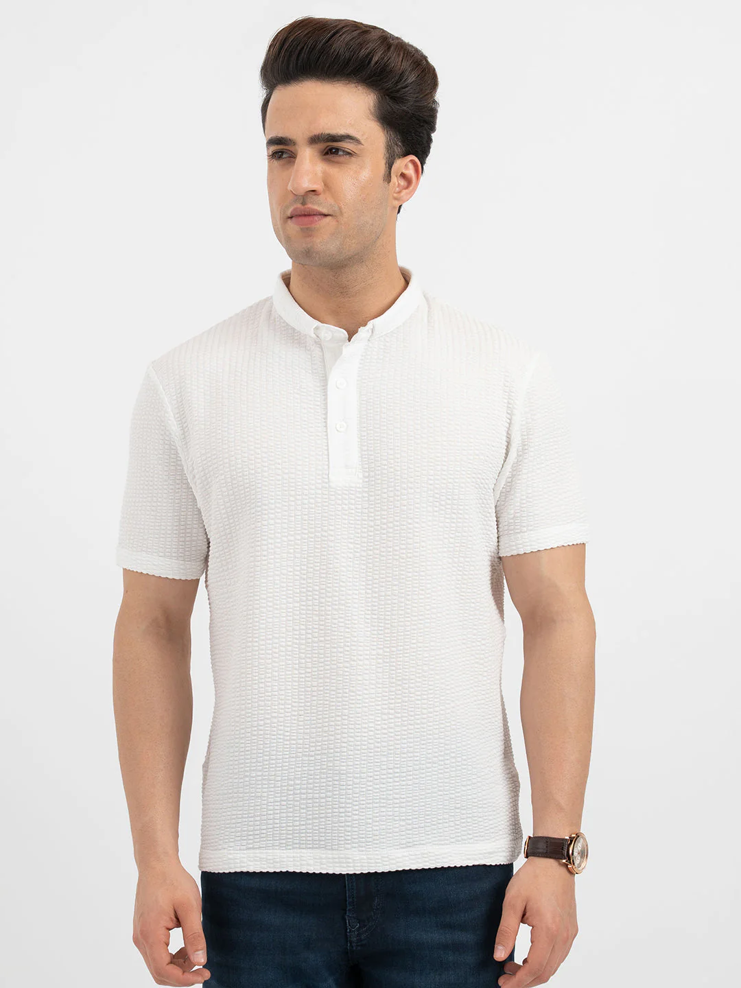 Polo T Shirts for Men in White