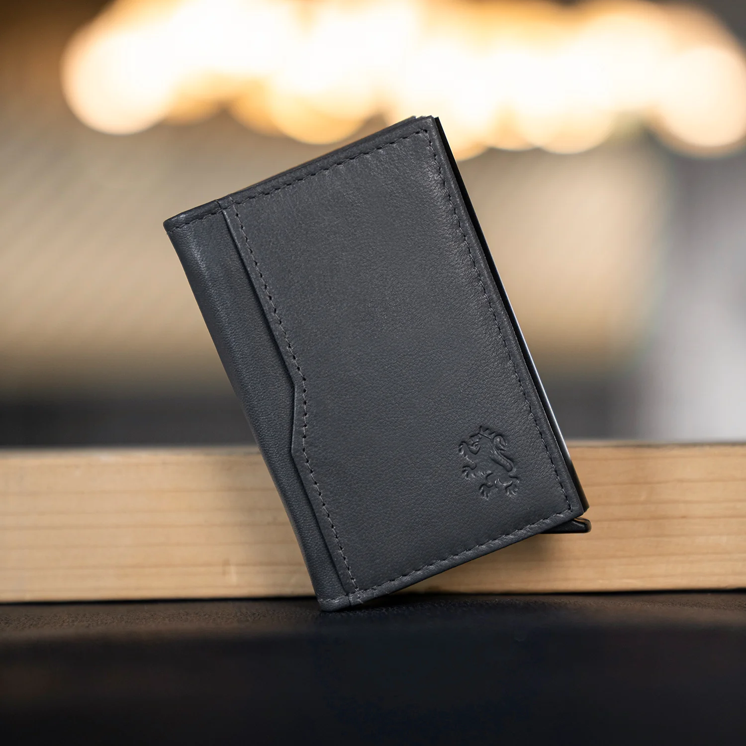 Pop Up Card Holder Slim Wallet for Men & Women