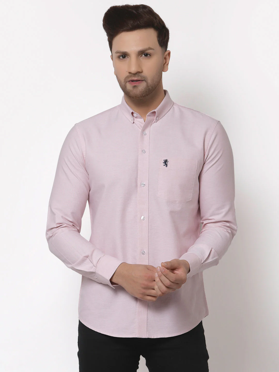 Regular Fit Cotton Shirt for Men