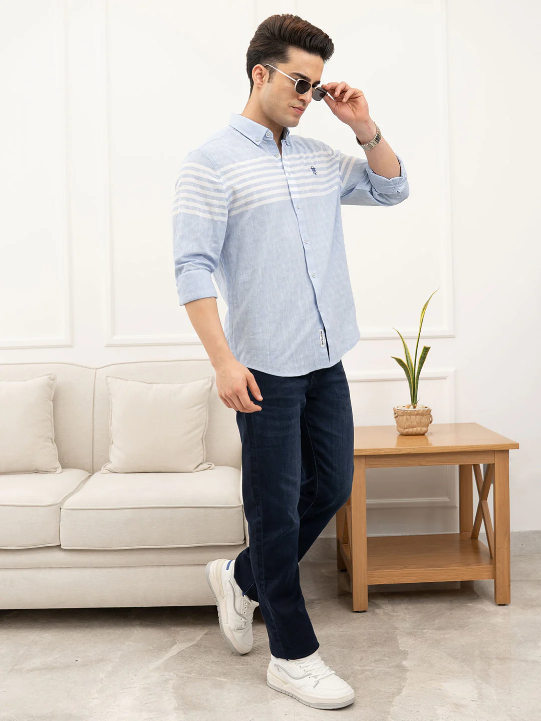 Sky Blue Shirt for Men