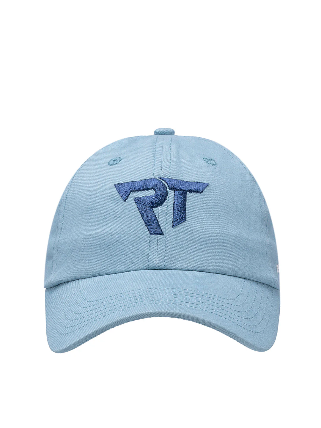 Slate Blue Free Size Solid Unisex Cap | All Sports Cap with Airholes & Adjustable Strap