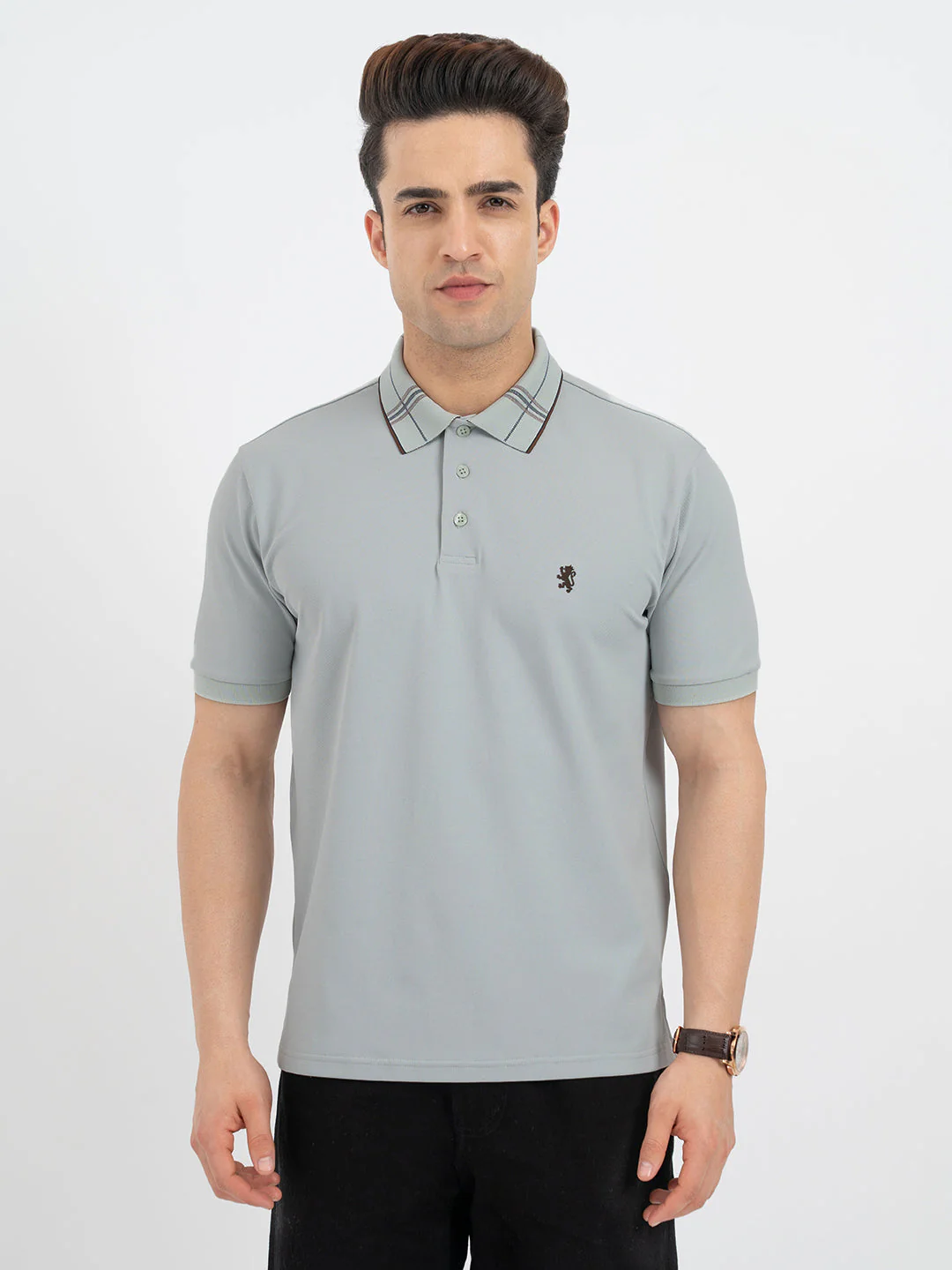T Shirts for Men in Slate Green