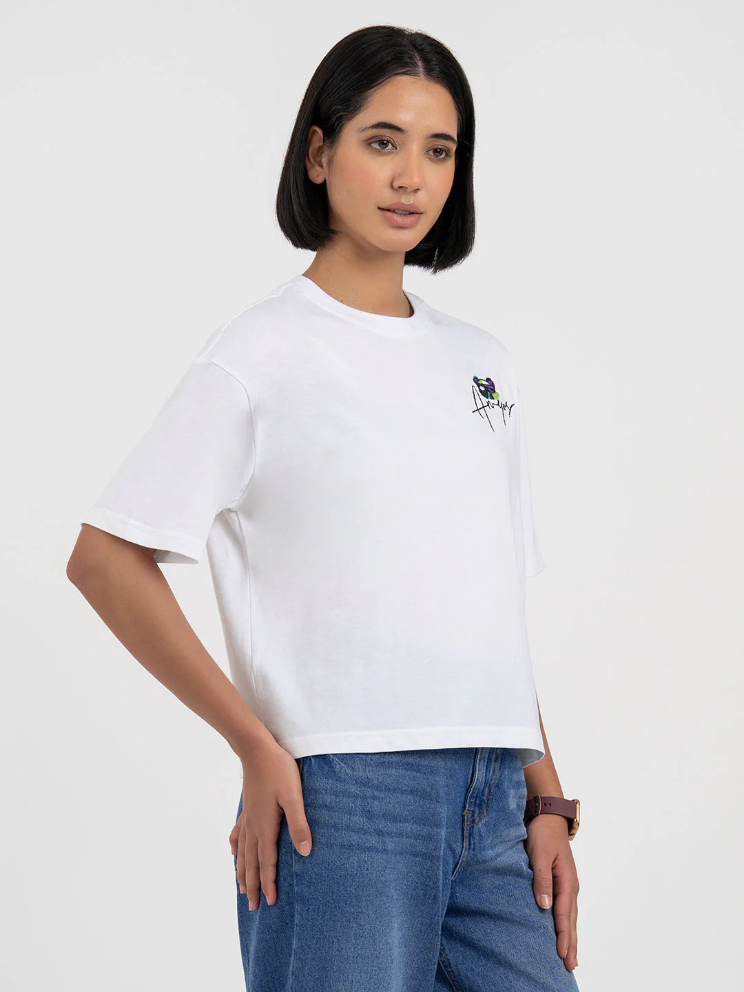 White T-Shirt for Women