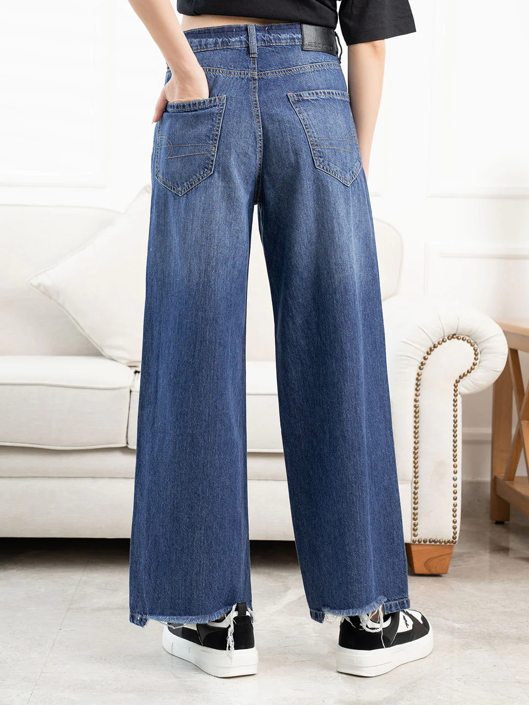 Women’s Denim Blue Jeans` - Image 4