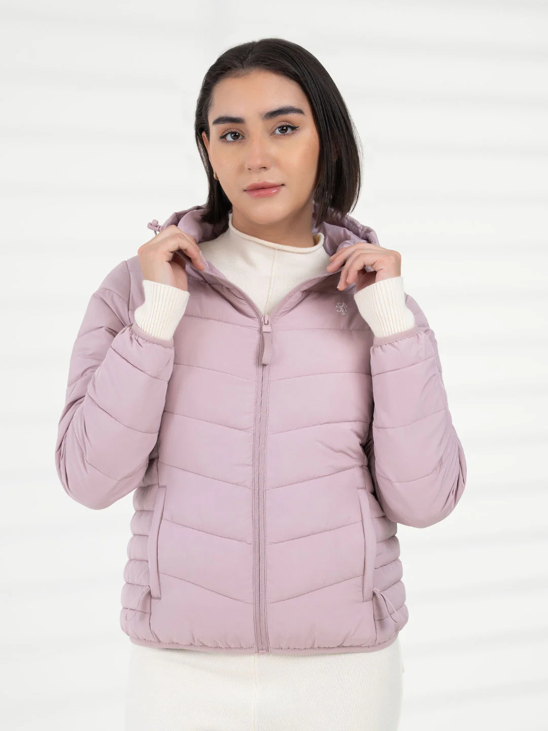 Women Dusty Pink Heatseal Jacket | Everyday Functional Wear - Image 7