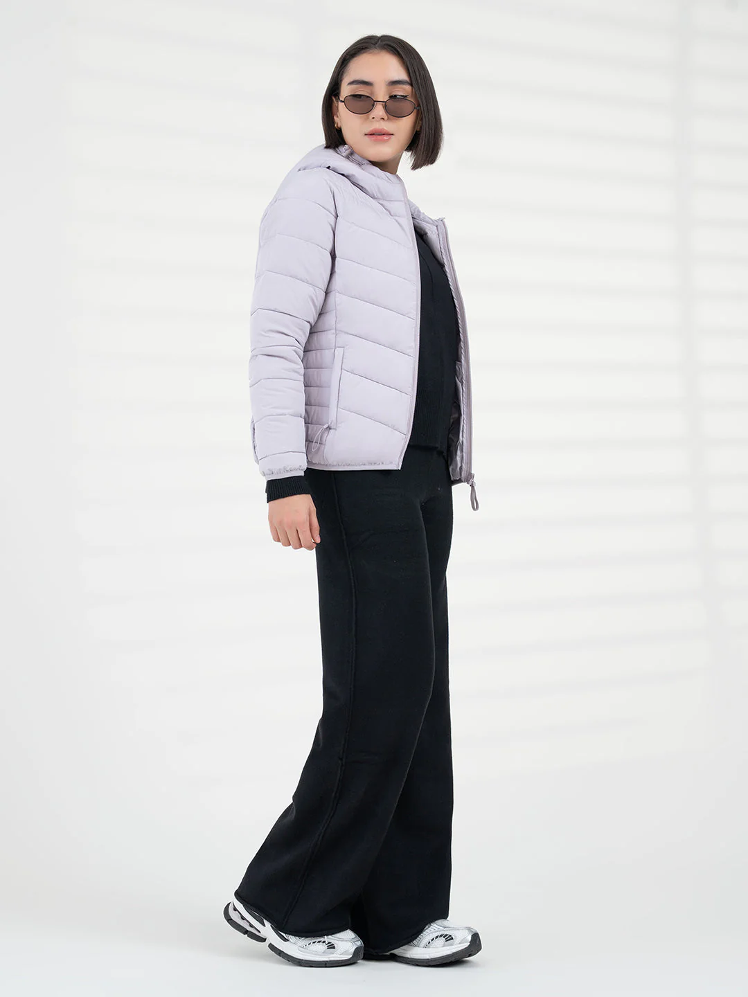 Women Lilac Heatseal Jacket | Everyday Functional Wear