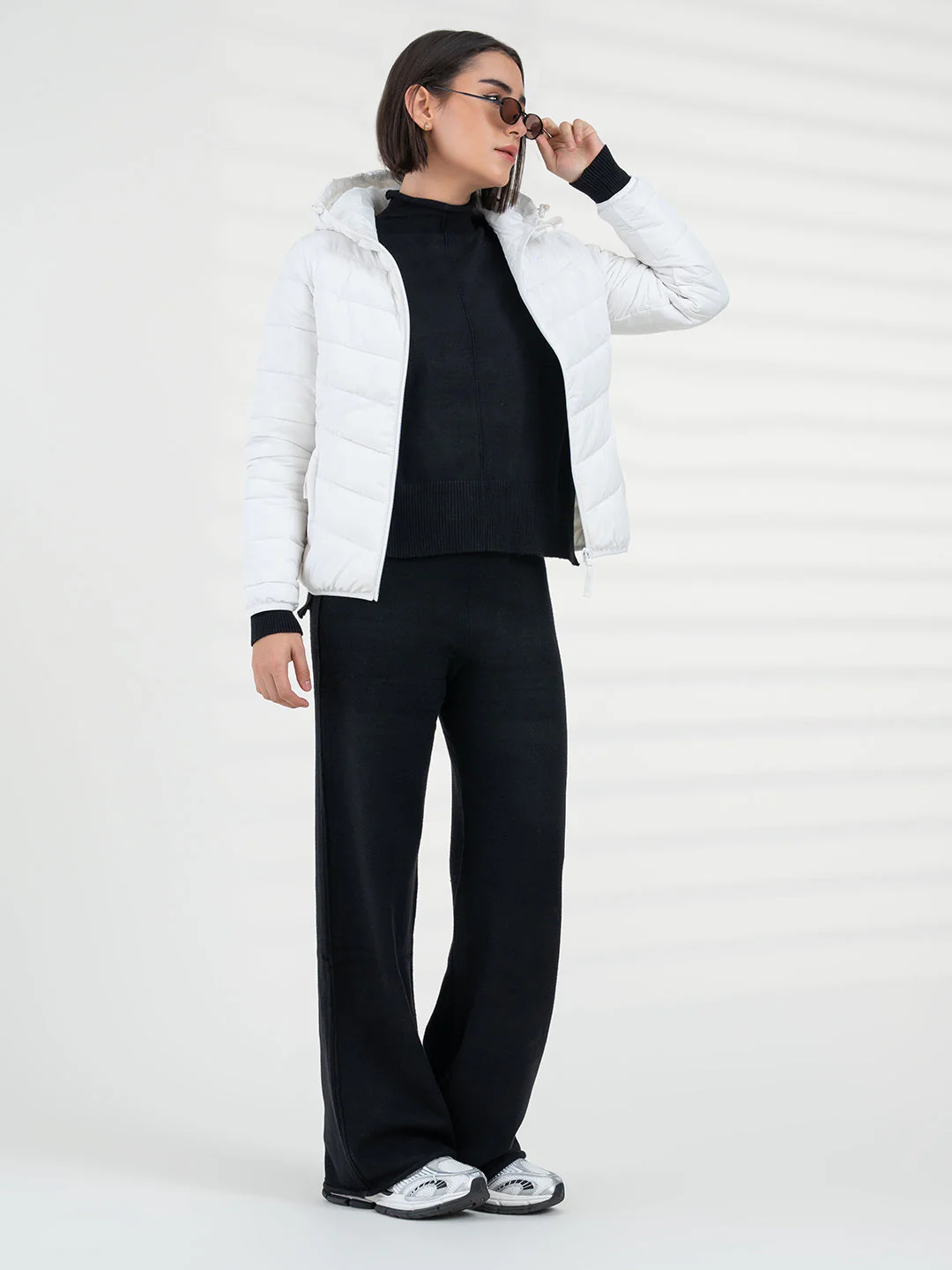 Women White Heatseal Jacket | Everyday Functional Wear