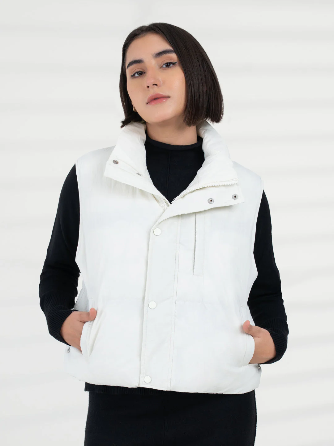 Women Off White Jacket | Everyday Functional Wear - Image 7