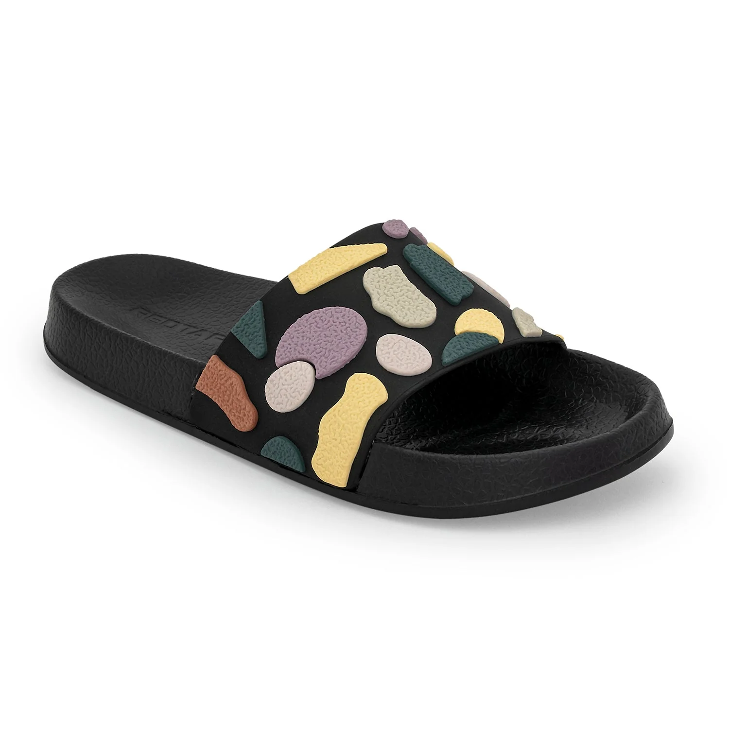 Women's Black Pool Sliders for Everyday Casual Comfort